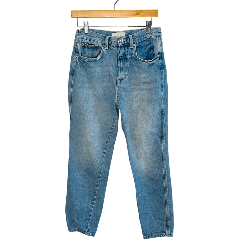 🌸🌸🌸 Free People We The Free Straight Leg High-Rise Jeans Women's Size 27